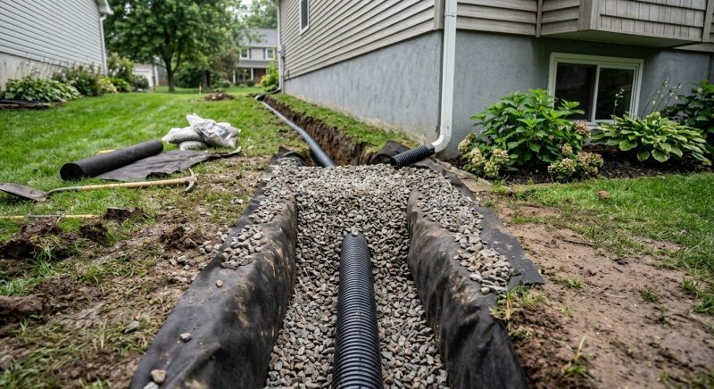 French Drain Repair in Tuscaloosa, AL