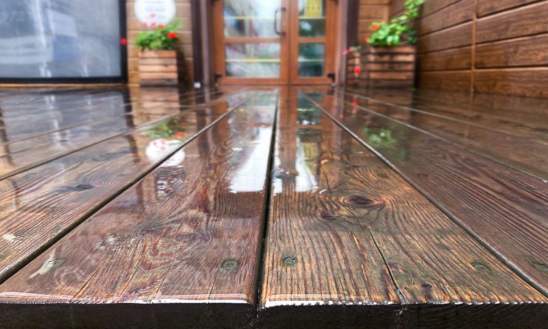 Veranda Drainage Installation