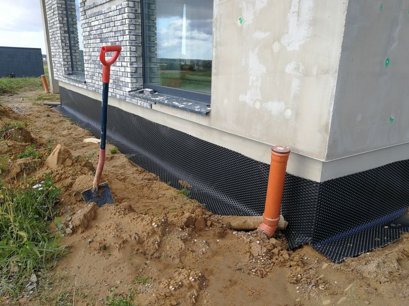 Completed Veranda Drainage System